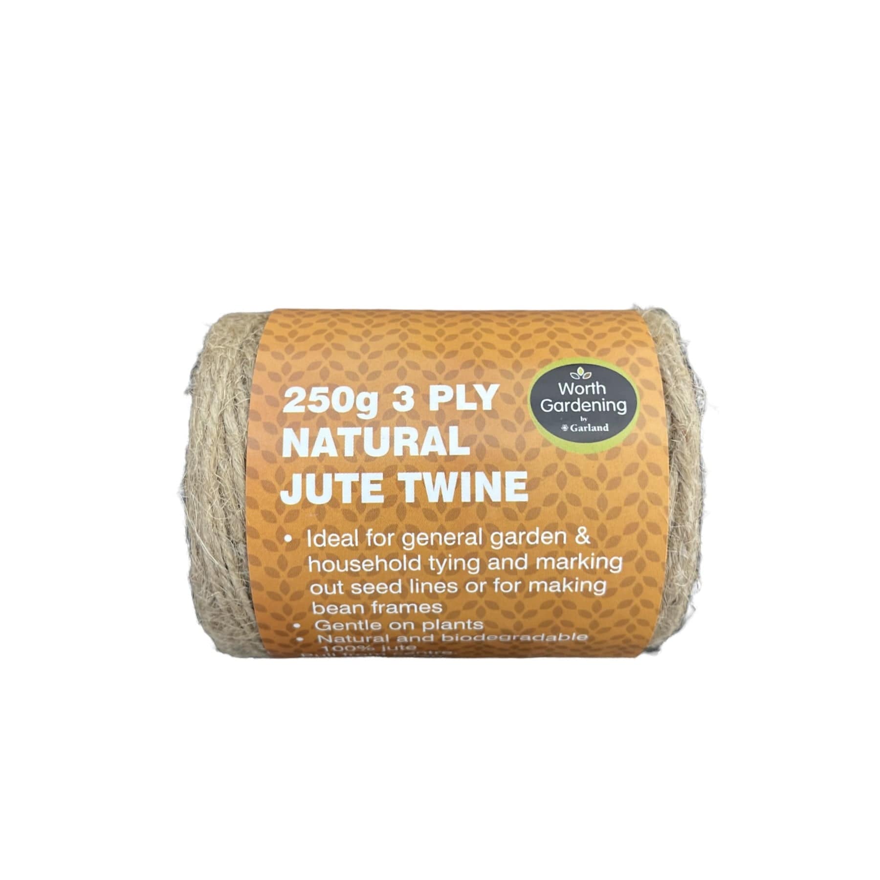 Jute sejlgarn, natur 250 g